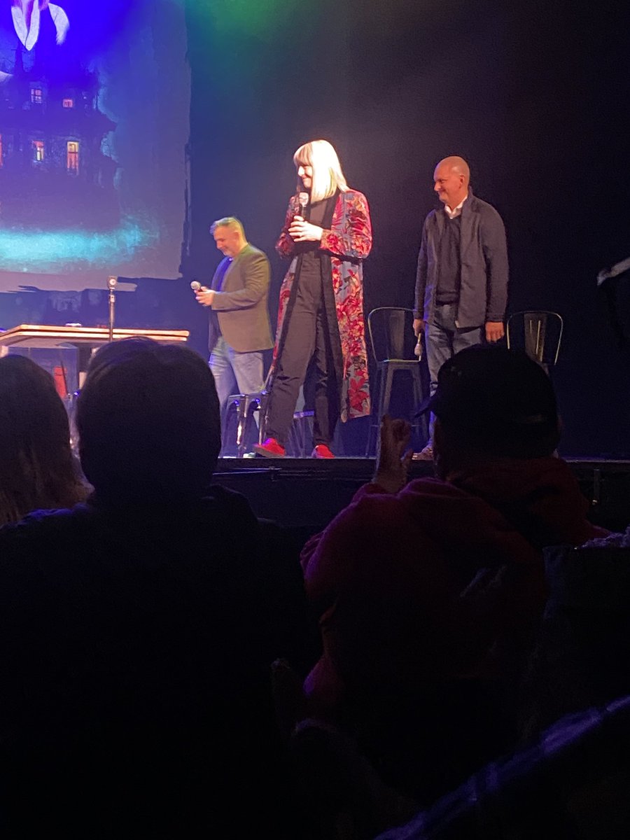 Mitchy_x's tweet photo. We loved the #MostHauntedLive show tonight in Dartford! 🥰 
Wish I’d been brave enough to volunteer for the seance but I will next time now I know what to expect! Was fantastic to see the team in the flesh. Favourite part was the ghost hunt activity! @Yfielding @realkarlbeattie https://t.co/grLAZs1O3P
