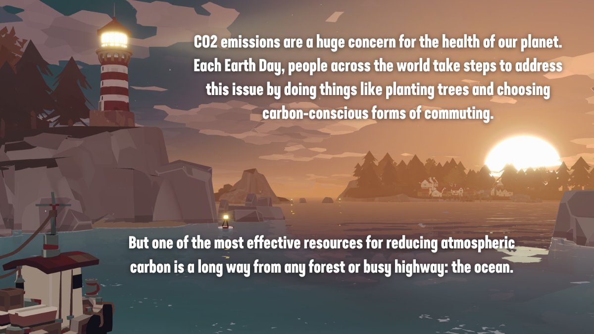 BlackSaltGames's tweet photo. Our oceans are full of more than just aberrations and lost relics. They are teeming with creatures that play a huge role in supporting life on land. To celebrate #EarthDay, come learn a little about how the oceans give back and learn a few ways that you can too. https://t.co/oThlRN7bvb