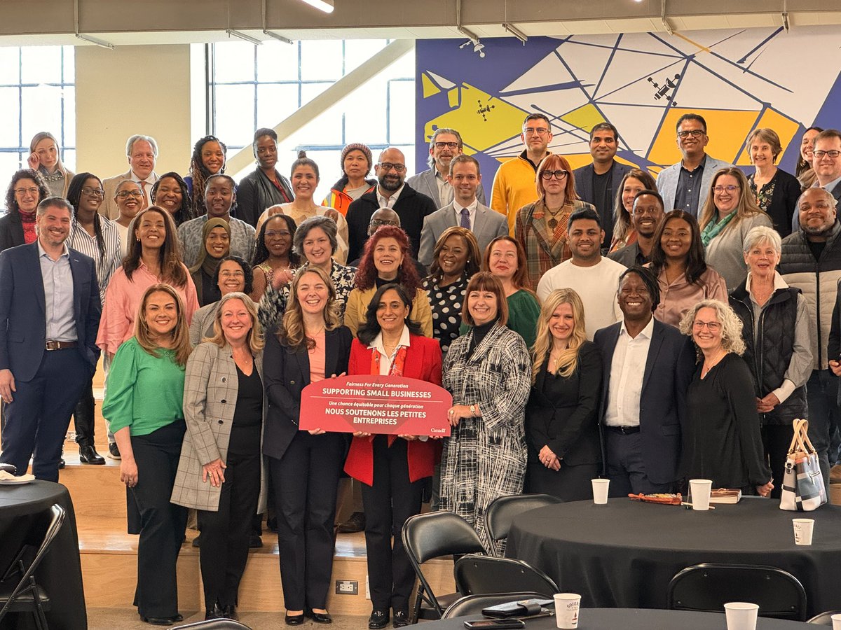 Thrilled to represent Immigrant Entrepreneur Canada on this #Budget2024 announcement on the government’s plan to invest $200M in underrepresented and marginalized entrepreneurs. Looking forward to continue advocating for targeted support for #immigrantentrepreneurs.