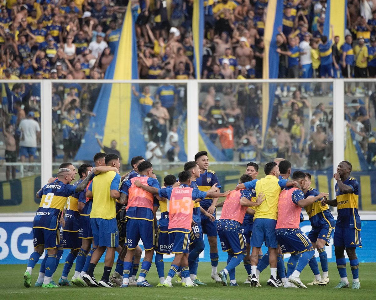 Con los huevos del equipo, con los huevos de la hinchada 😏💙💛💙