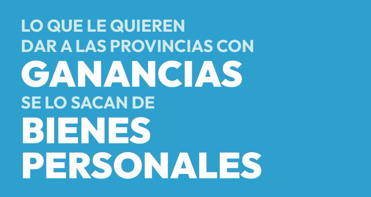 FrenteRenovador's tweet photo. Le regalan una rebaja de Bienes Personales a 120 mil argentinos que se llevaron la plata afuera y las provincias pierden lo que ganan. 

Pierden los trabajadores y las provincias pero ganan los que FUGARON.

Leé el informe 👇🏽

https://t.co/ON2ofg9MoK https://t.co/79gZF4z1YK