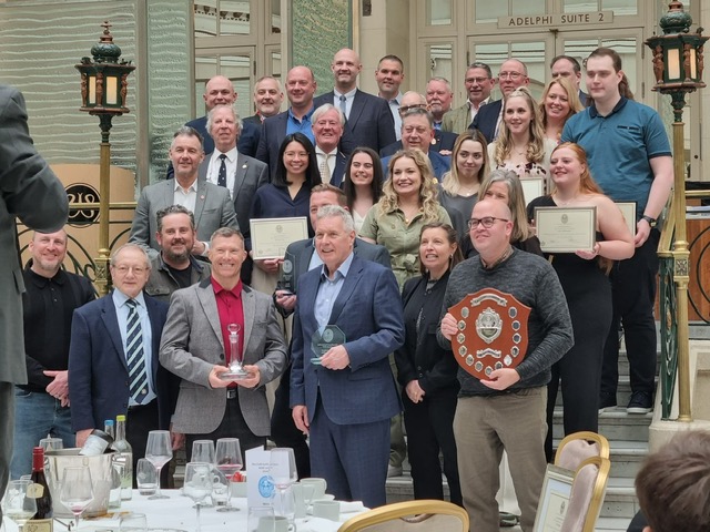 Very humbling to receive an award from the @craftguildofchefs AGM lunch today at the superb @waldorfhilton. Huge congrats to everyone recognised today. At @risogallouk and @youngrisottochef we aim to give back as much as we can to the hospitality industry.