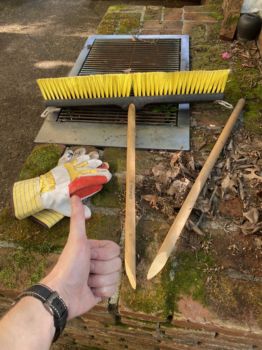 I have, in regular use, snapped a broom handle 👍