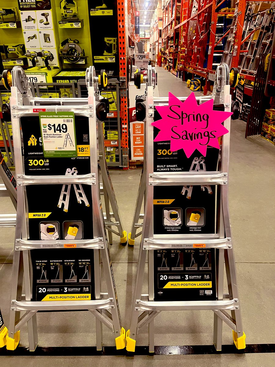 It’s that time of year!!Spring Black Friday Sales going on now @ your Douglasville Home Depot #wheredoersgetmoredone #moresavingsmoredoing #DvilleDominators <a href="/JoeRitchie10/">Joe Ritchie</a> <a href="/hunterlpair/">Hunter</a>