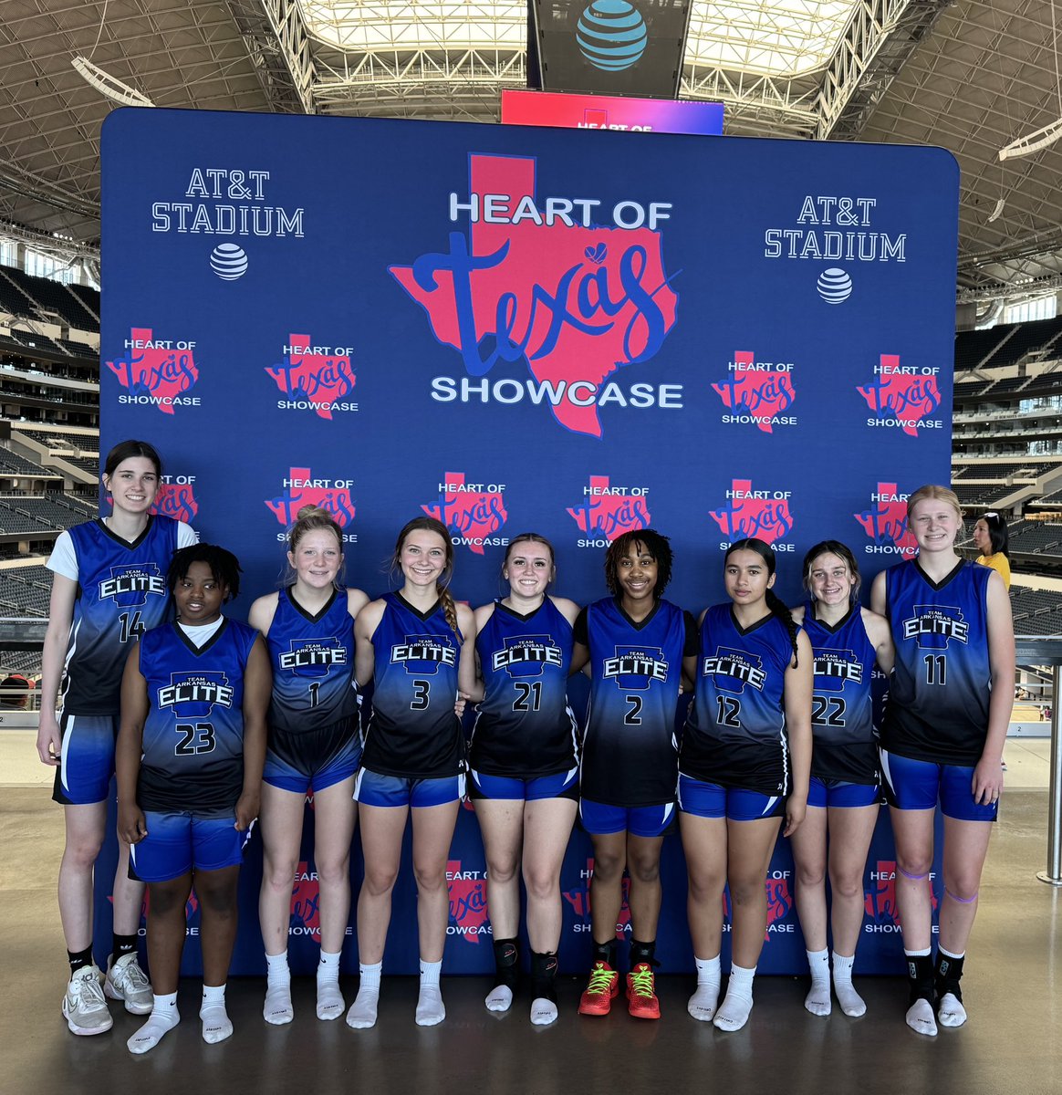 So proud of the chemistry and bond this team has so early. They trust each other and that’s the most important thing. Impromptu hangout sessions put together by the girls themselves all weekend. Special things happen when you walk together. #EliteFam