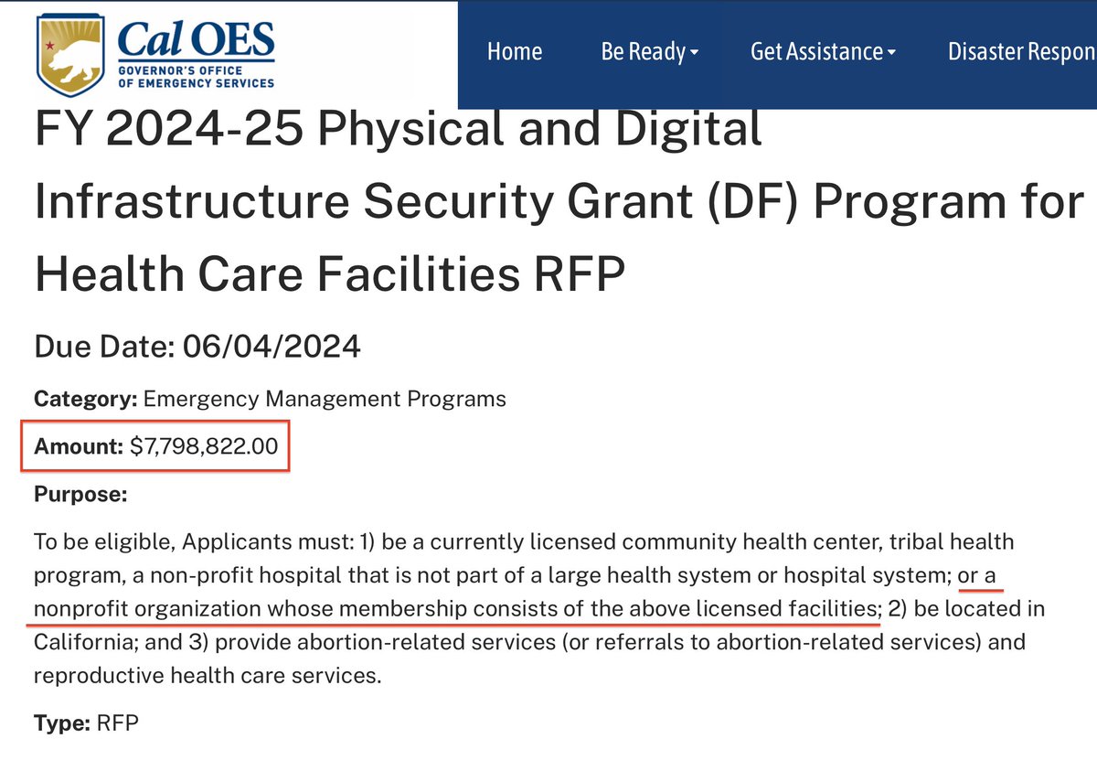 Is this one of the reasons why the NEA, AFT, and CTA are working tirelessly to push #CommunitySchools?

$7,798,822 to provide abortion-related services (or referrals to abortion-related services) and reproductive health care services.

@scottyd121 @hamill_law @lancelands