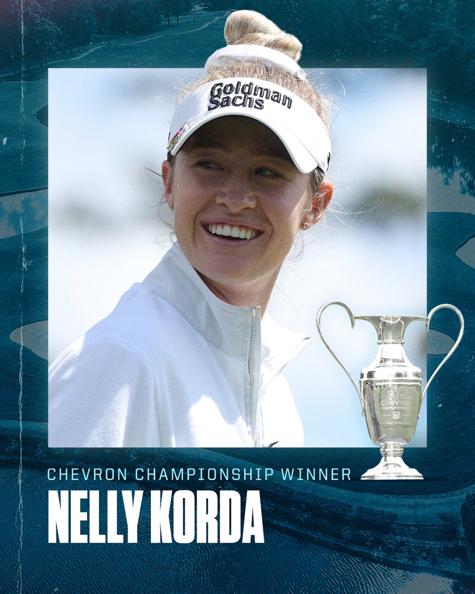 🏆 LPGA Tour record-tying fifth straight victory 🏆 Second career major title Have yourself a day, Nelly Korda 👏