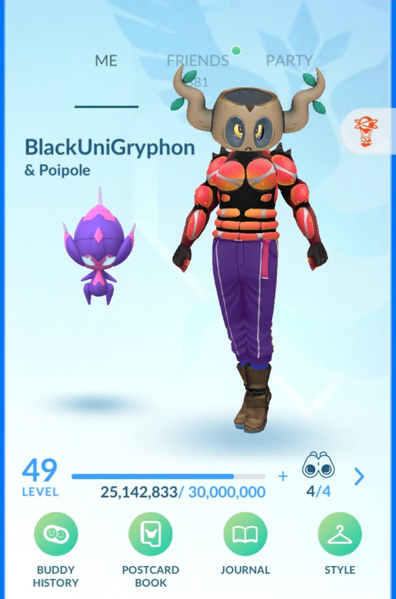 BlackUniGryphon's tweet photo. 25.14+MILLION XP! ๐
#XPCheckIn #CurrentXP #TheGrindIsReal #PokemonGO
#TheRoadToLevel50
#MyPokemonGoLife #MyPokemonGoCareer https://t.co/iFTCSL5QfY