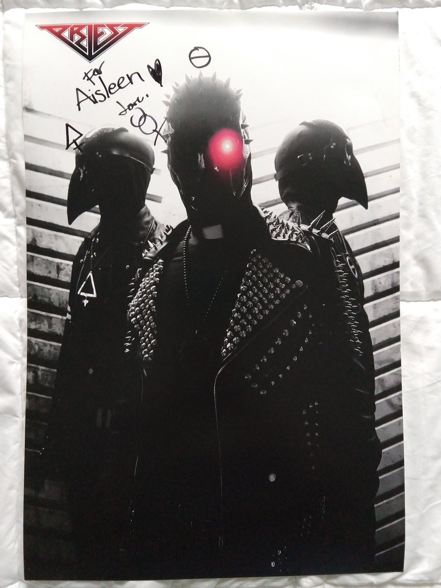 Saw one of my favorite bands, Priest, last night in Delaware! Got to meet them (and Greta who was very sweet!) with Chris and they were so nice.  We got hugs and photos! Linton was so cool to meet and he's an amazing front man. Had a blast! Thanks <a href="/DominumPupa/">Puppet Master</a> for a great show!