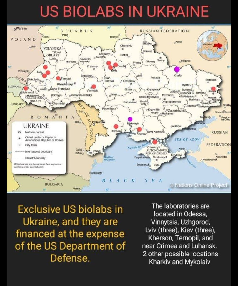 @WallStreetSilv I think the russians are after these illegal bio labs also, and im okay with that.