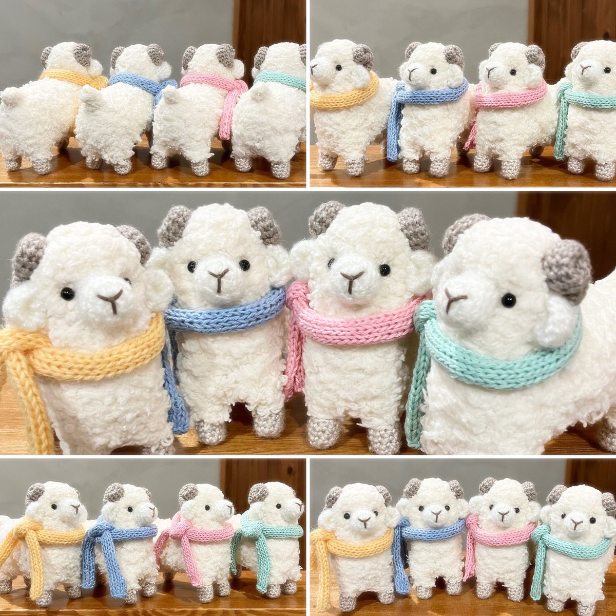 mischief_shop's tweet photo. 🐏🐏🐏🐏
⁡
可愛い🐏羊さん〜🎶
お尻も可愛い😍🩷✨
⁡
#amigurumi #crafts #crochet #diy #handmade #owndesign #あみぐるみ https://t.co/DCsKGC2Rsr