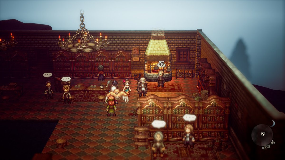 Can't believe I missed the Scholars Guild this entire time. Now I can ditch Osvald and have Temenos use black magic while I boost my remaining squad. #OctopathTraveler2 #NintendoSwitch