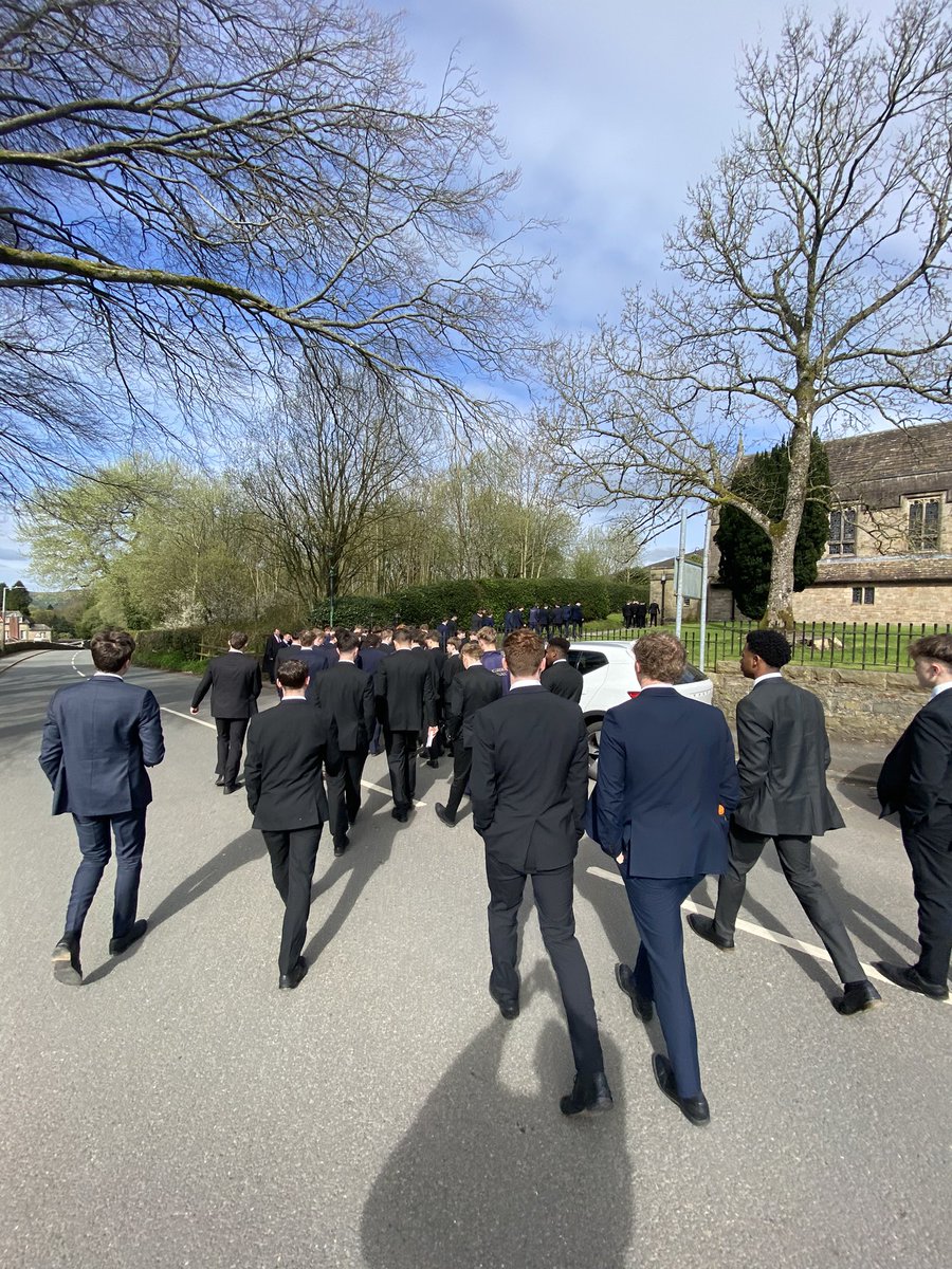 Sunday morning ritual……. Shiny shoes before we head off to Chapel. @SchoolHouse_Sed