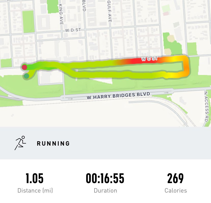 CaseyK310's tweet photo. Day #1 on the road to running a 5k. Running is new to me. Usually on a treadmill. Concrete is different for sure. Got the mindset. Got the gear. I’m determined. Now I just have to see it through. https://t.co/xcWoNGA0ND