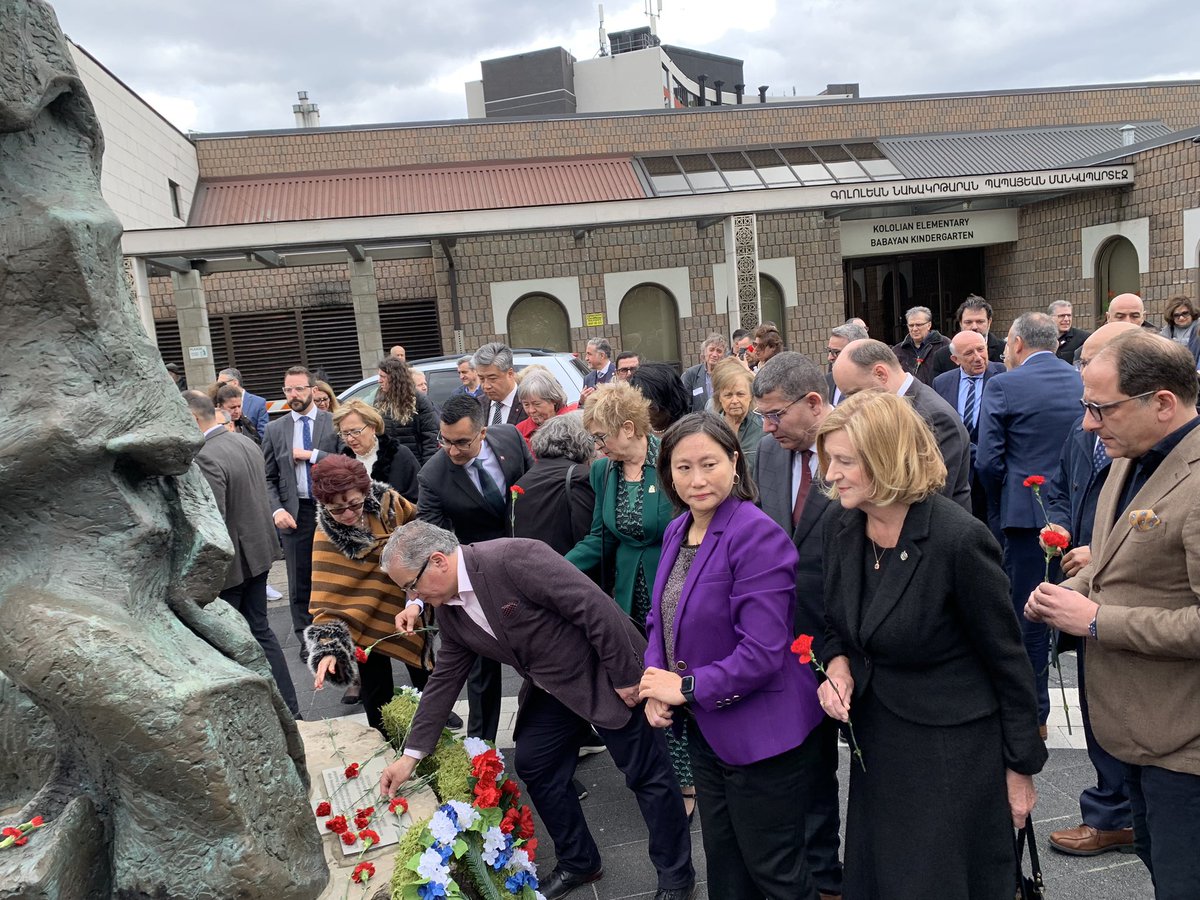 MrJano17's tweet photo. Thank you @ShamjiAdil for joining us today to commemorate the Armenian Genocide with our community and friends. Your heartfelt words were much appreciated. @ANCToronto #turkeyfailed https://t.co/TJVfEJsBcI