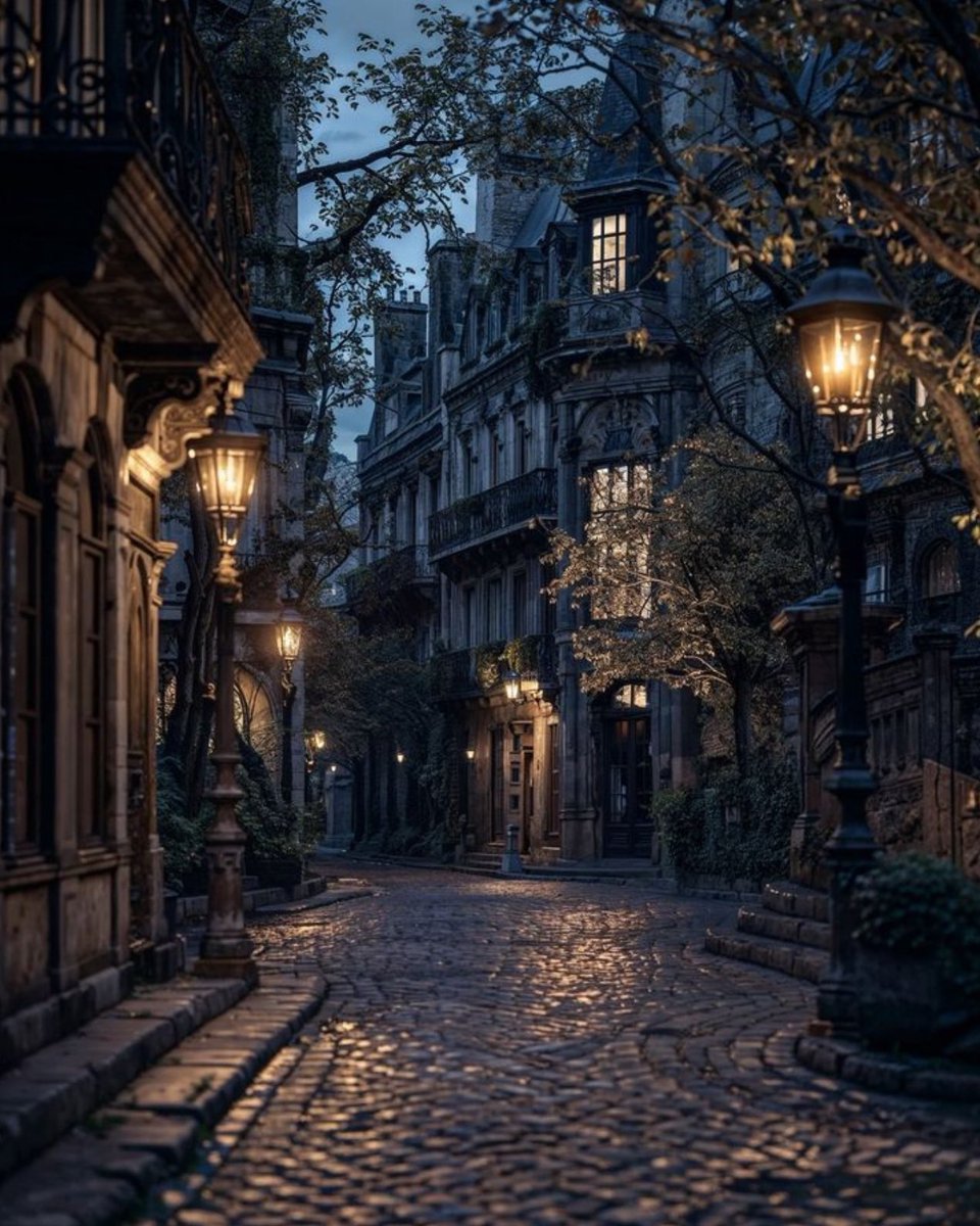 ValentyneDreams's tweet photo. The allure of early evening walks down cobblestone streets. https://t.co/8WEsh7qPFJ