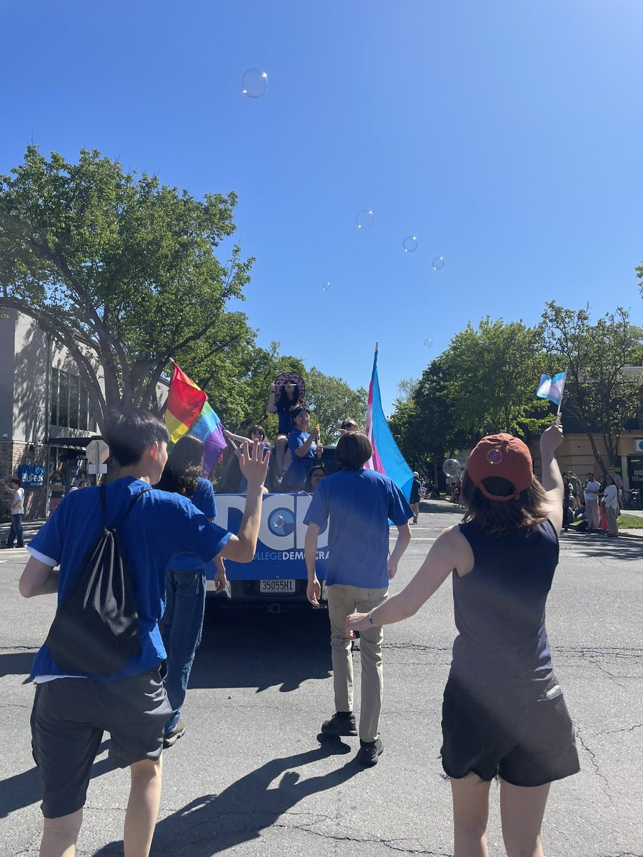 DCD brought the Blue Wave to the Picnic Day Parade! 🌊🙌

Thank you to our members who worked so hard to prepare our float and we had an amazing time hearing the loud support from our community!
