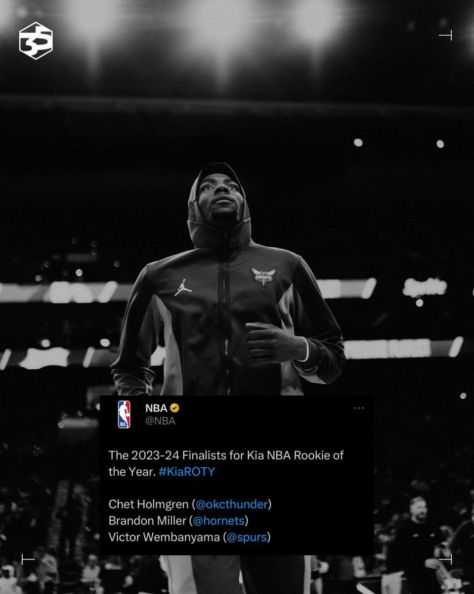 ⭐️ 3rd-most threes per game by a rookie in NBA history 
⭐️ 4th-most total threes by a rookie in NBA history
⭐️ 3rd player in franchise history to win three straight Rookie of the Month awards 

That’s OUR rook.