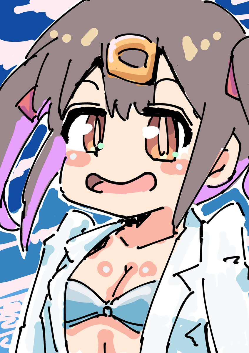 緒山みはり 「ちょっと今日はやばくて描けない可能性が出て来た(がんばるけど)いままで描いたみは」|りゅうせいのイラスト