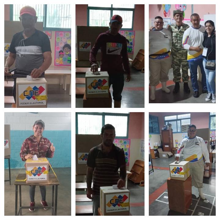 Nuestra militancia <a href="/Municipiosucre4/">Municipiosucremrt2</a> hoy con orgullo y entusiasmo ejerció su voto, en apoyó a los proyectos para nuestra comunidades, juntos somos mas #PoderPopularEnVanguardia