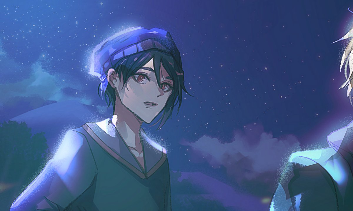 Sneak peek of a CG from the common route. Who's got Jesse so startled?