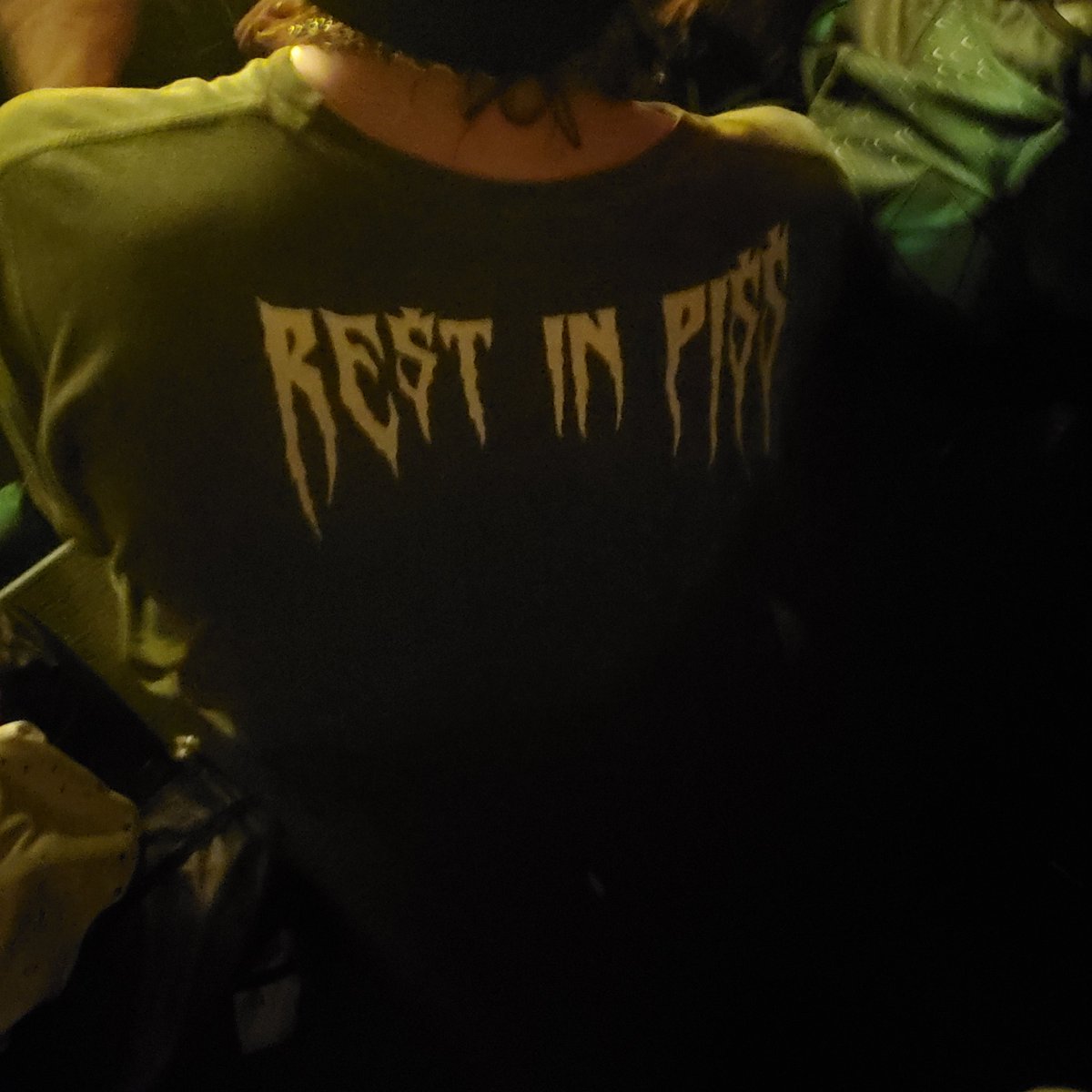 Last night's words of wisdom