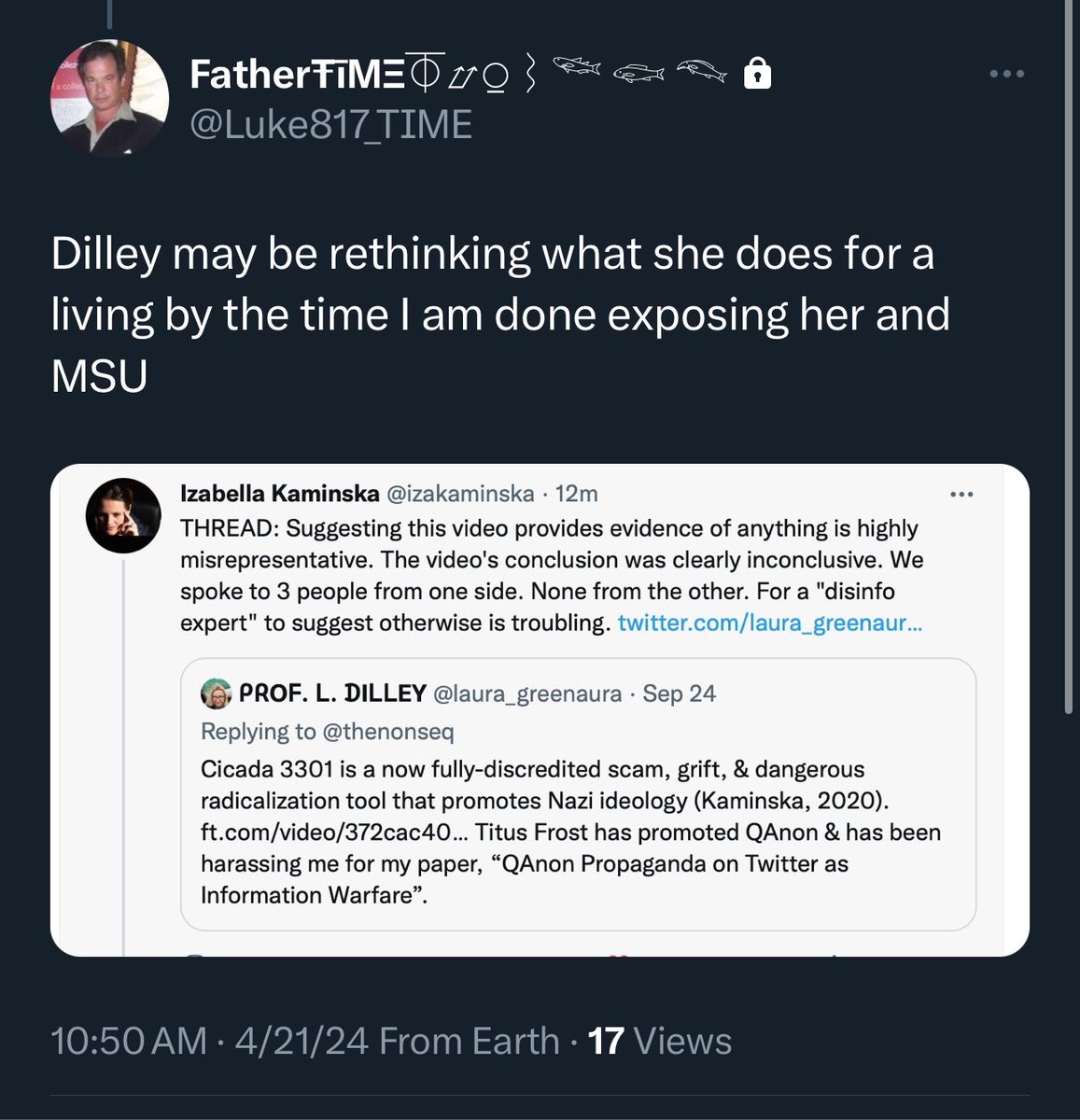 ᑭᖇOᖴ ᗪIᒪᒪEY tweet media