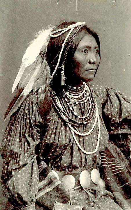 Apache woman. 1888. New Mexico/Arizona. Photo by Frank A. Randall. Source - National Anthropological Archives, Smithsonian