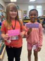 RBWTinyTigers's tweet photo. Ms. Meehan's 2nd grade class was busy last week be creative making growing patterns in math, writing their name in braille after learning about Louis Braille and making amazing Pueblo Indian houses with clay.  What a busy and fun week! https://t.co/0tj5FBv0lG