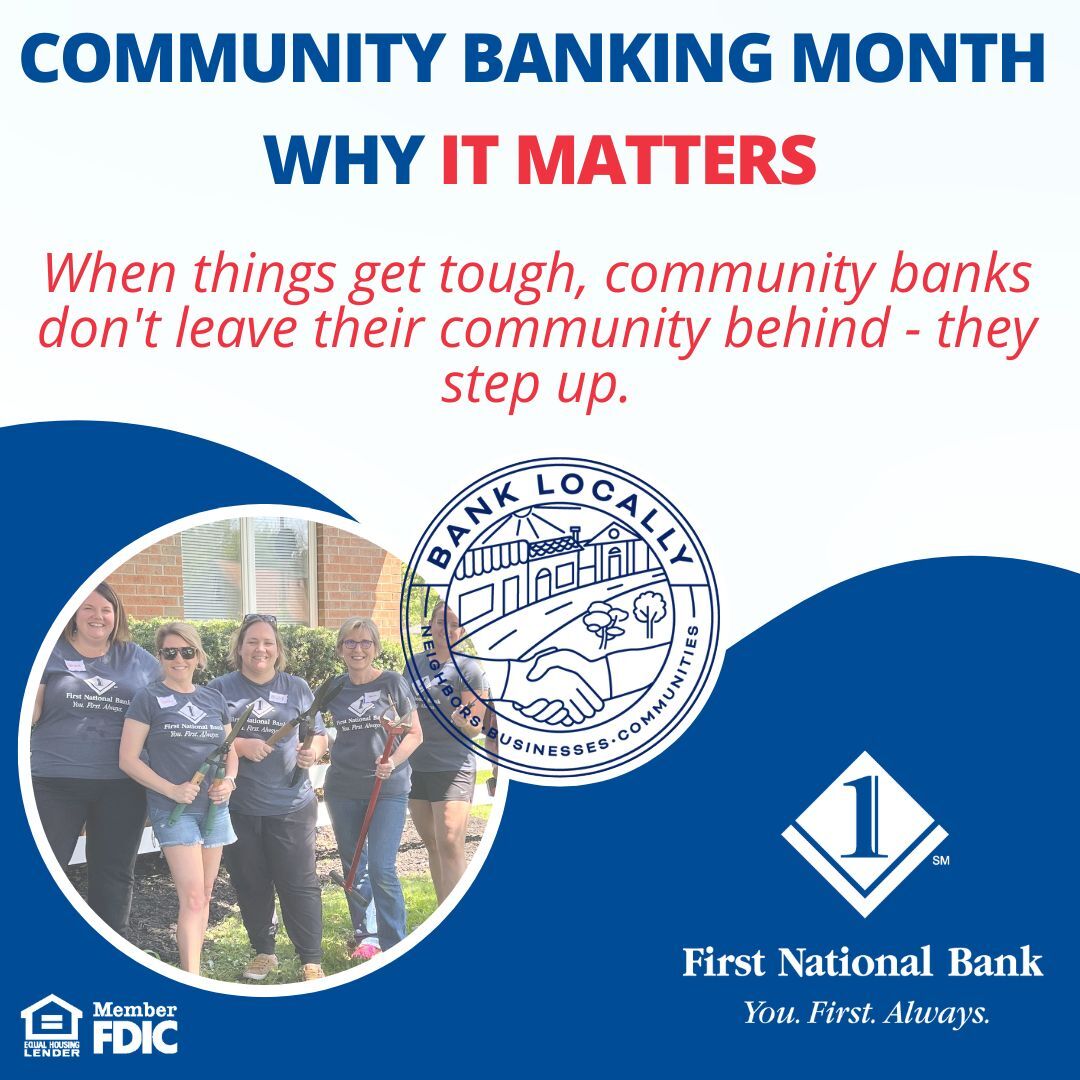 e_fnb's tweet photo. FNB employees volunteered over 2700 hours helping local organizations in 2024!
#communitybankingmonth #banklocally #banklocal #borrowlocal https://t.co/NLh4WeVB81