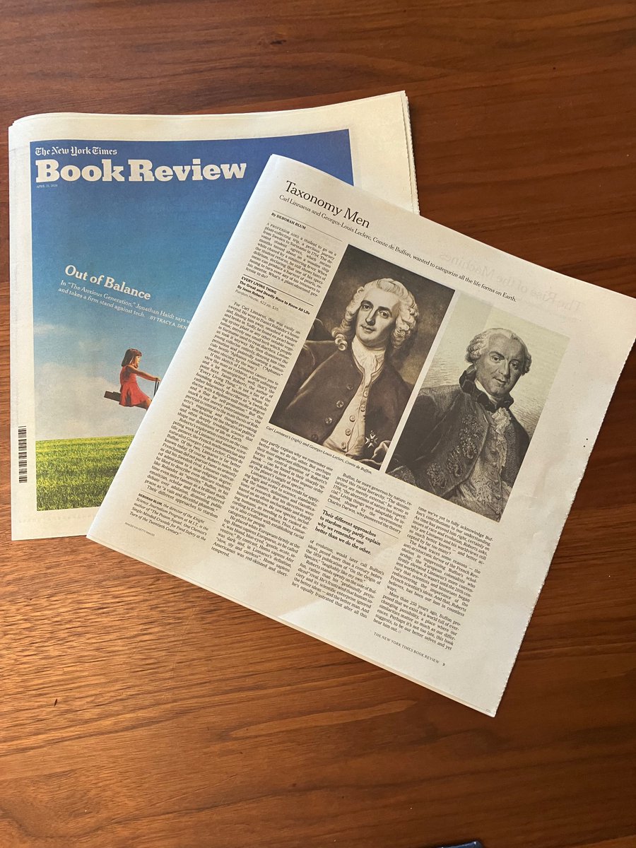 I’ll admit it was a rush to open today’s New York Times Book Review and see EVERY LIVING THING being given the full page treatment. “The snark is not merely entertainment—the portrait is central to the main thesis of Roberts’s engaging and thought-provoking book.”