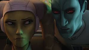 (Left: Cham Syndulla holding a young Hera at the Twi’lek resistance hideout. The Clone Wars, S1 E21 “Liberty on Ryloth”)

“I study the art of war, work to perfect it… but you? You were forged by it.” - Grand Admiral Thrawn to Hera Syndulla