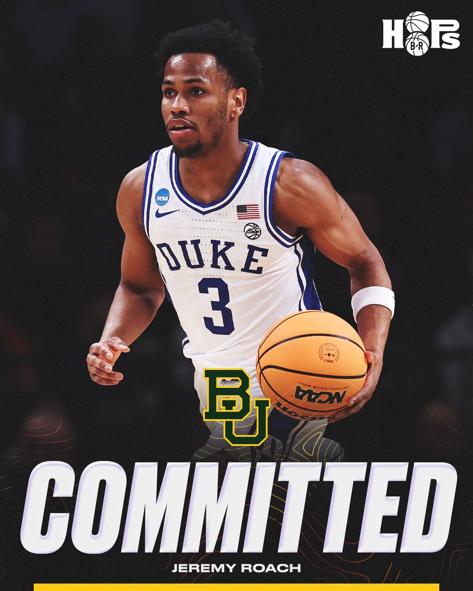 Duke transfer Jeremy Roach has committed to Baylor