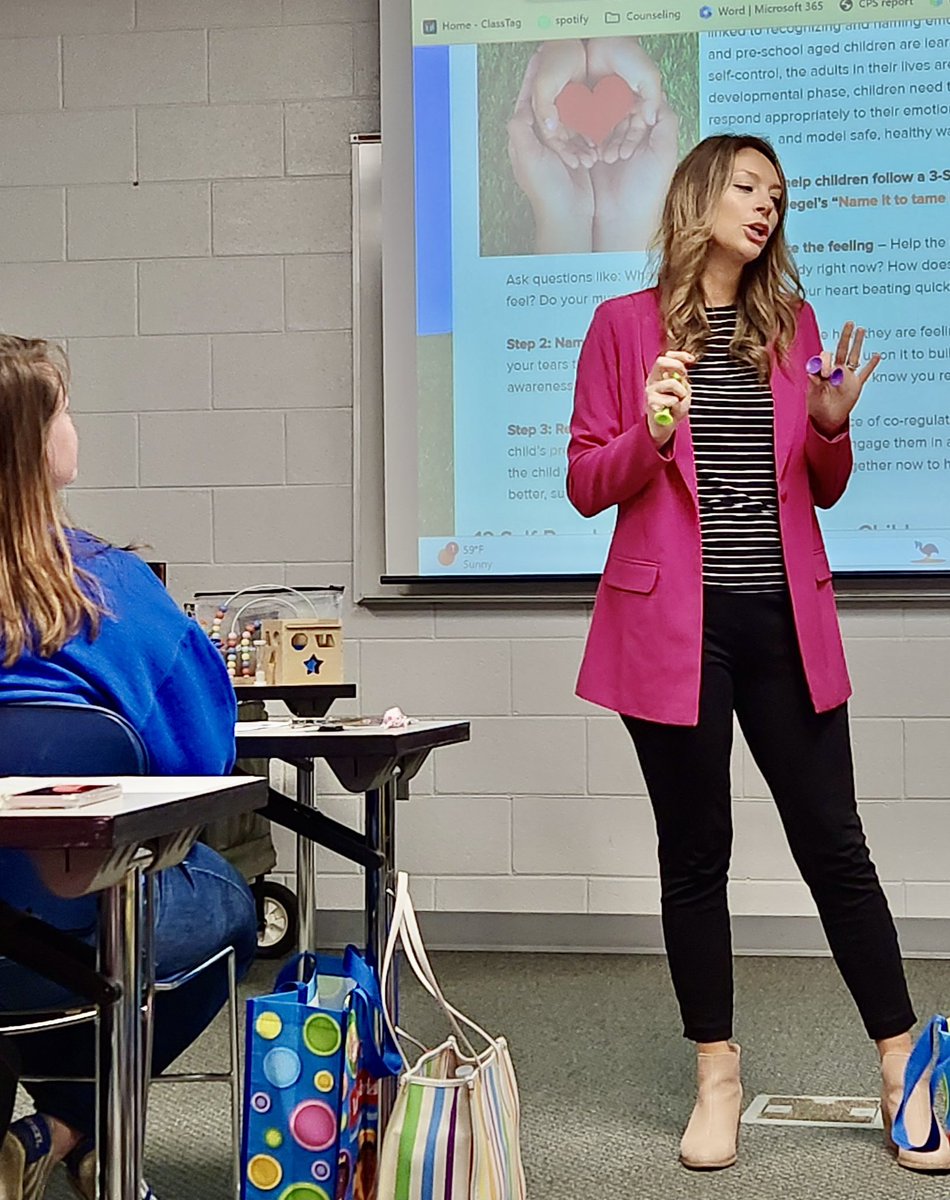 CarlenaSheeran's tweet image. SHOUT OUT to Lindsay Fohl, guidance counselor @RineyvilleE for being a presenter at the @EtownCTC Early Childhood Conference this weekend! 🙌🏼 Mrs. Fohl shared about “Fostering a Love of Literacy &amp;amp; Self within our Little Learners.” 😊 #HCSBetterTogether #ECEMatters