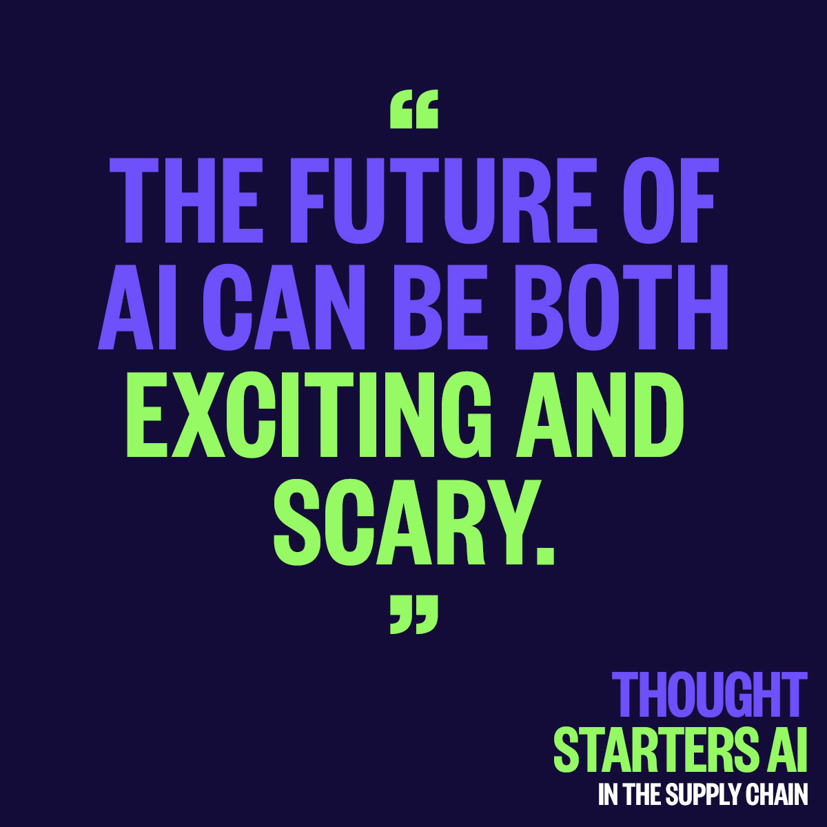 AI and machine learning are set to transform the #logistics industry. Learn more about what excites and scares supply chain leaders in our Thought starters series: brnw.ch/21wJ2eZ