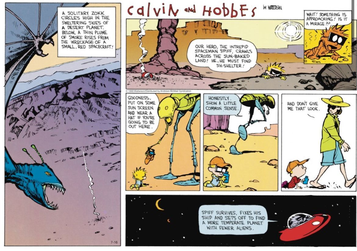 #CalvinandHobbes