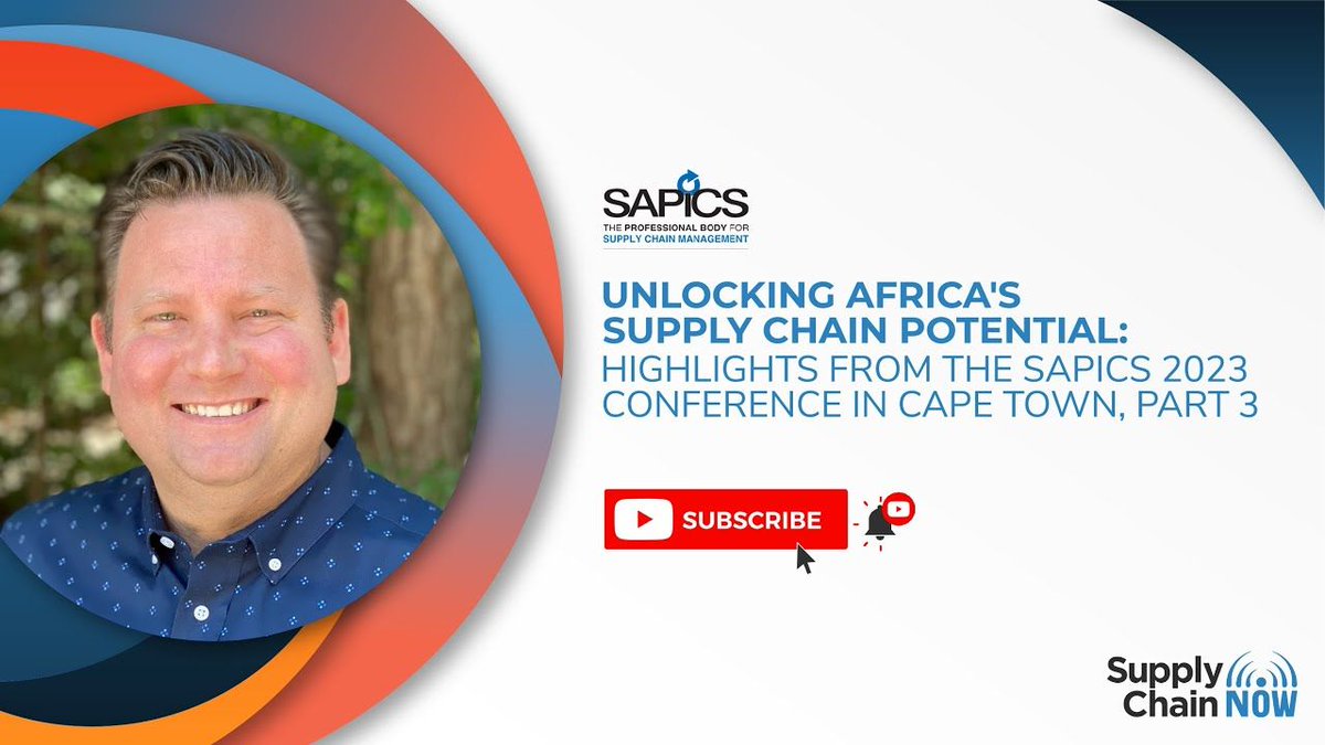 'Unlocking Africa's Supply Chain Potential: Highlights from the SAPICS 2023 Conference, Part 3' - - #supplychain #tech #news buff.ly/465e3cS