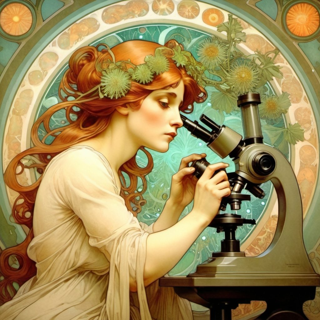 Un peu de Mucha et de cytologie