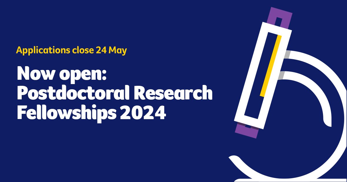 Postdoc Research Fellowship applications now open. Up to two fellowships available for early career researchers to undertake research focused on improving prevention, detection, treatment & care for people affected by cancer. Apply at: ccvic.org/3w0aKYf