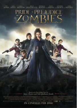 Re-Watching Pride and Prejudice and Zombies (2016)! Uptight love, and suppressed emotions surround a woman and her four sisters, as they try to balance their outdated duty to find a wealthy husband while protecting family & country from an ever growing zombie threat!