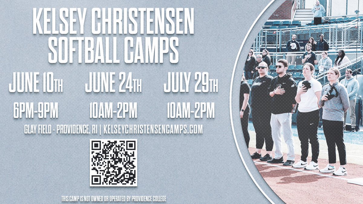 🚨PROSPECT CAMP ALERT🚨 Future Friars — Check out these Friar Softball Camps this summer! We can’t wait to see you and have you in Friartown!! Link to register for all dates here: kelseychristensencamps.com