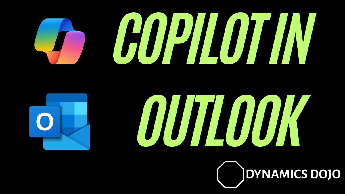 DynamicsDojo's tweet image. Copilot also does stuff in Outlook youtu.be/3yGPL0JL6Rc
#copilot #outlook #Microsoft #Microsoft365