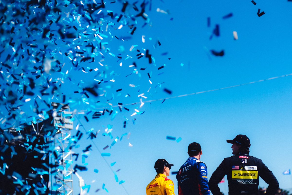 Gave it all we had. Can’t be upset with P2. Awesome for @hondaracing_us to lock out the podium! See you next year @gplongbeach. 👊