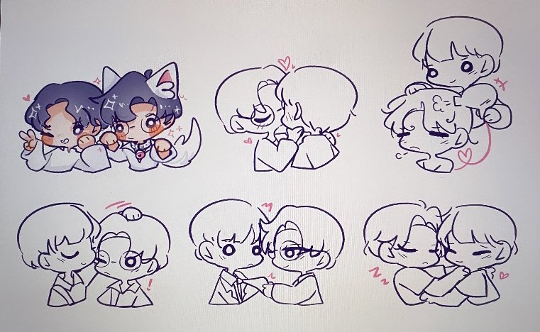 #UnknownTheSeries has concluded but I’m so not over them so I’m gonna make some stickers about it hnfhfnfh 😩 lmk if anyone wants them too

They’ll be P4P of course. Wanna spread the love for the series 🥹
Just lemme get them colored tmr 
#UnknownTheFinal