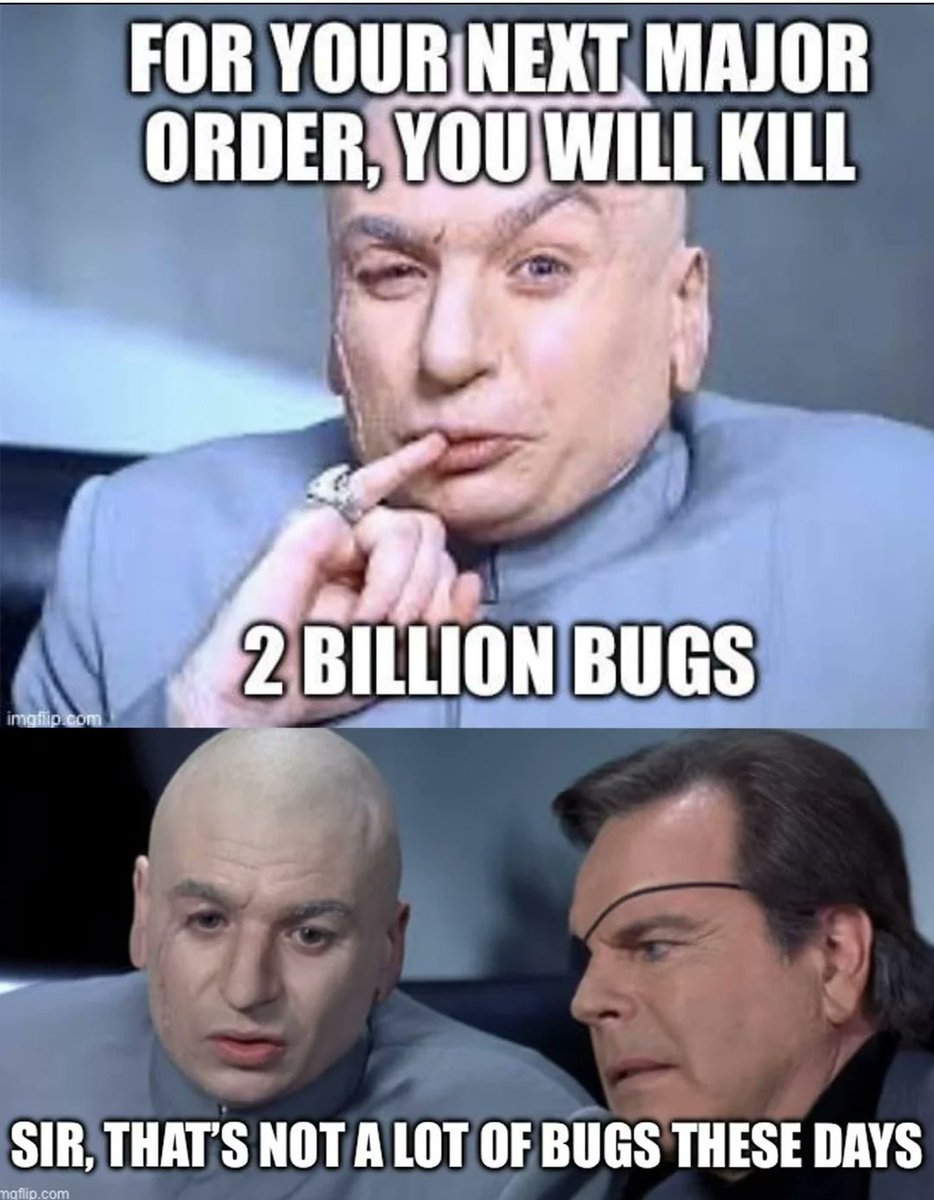 Squash bugs #Helldivers2 #Games #VideoGames #StrategyGame #CoopGame #SquadBasedShooter  #PC #Memes #GamingCommunity #OnlineMultiplayer  #IndieGame #GamerLife #eSports #GamingNews #Helldivers2Community #SquadGoals #GamingCulture #GamingLifestyle #GamingTrends  #Helldivers2Memes