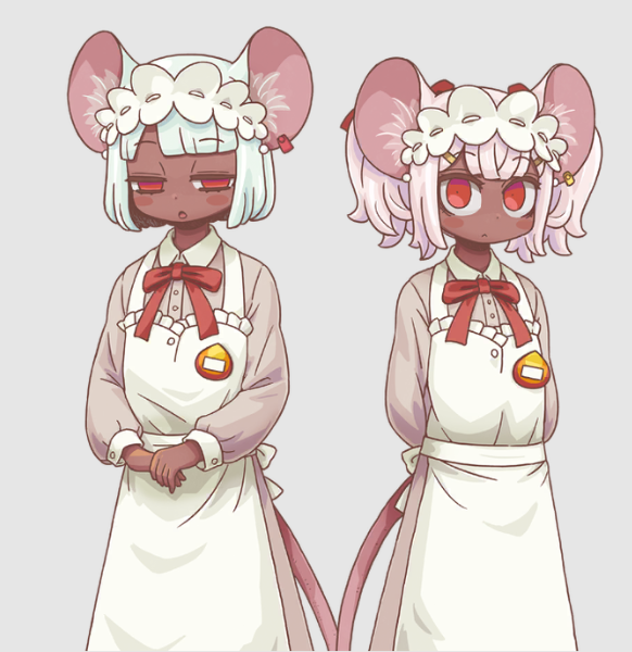 「mouse ears multiple girls」 illustration images(Latest)