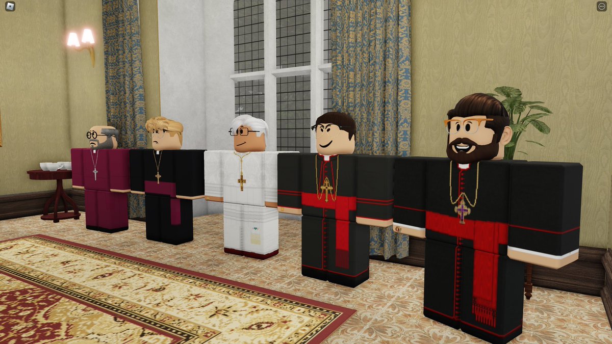 OssRomanoRBX's tweet photo. His Holiness, Pope Benedict XVII, and His Eminences Garzia and Imbert visited Lambeth Palace in London, UK, yesterday to meet with the Archbishop of Canterbury, Most Rev. Liam Shepherd. The Vatican is grateful for their long-standing friendship with the Church of England. https://t.co/qcNb5ho6ZQ