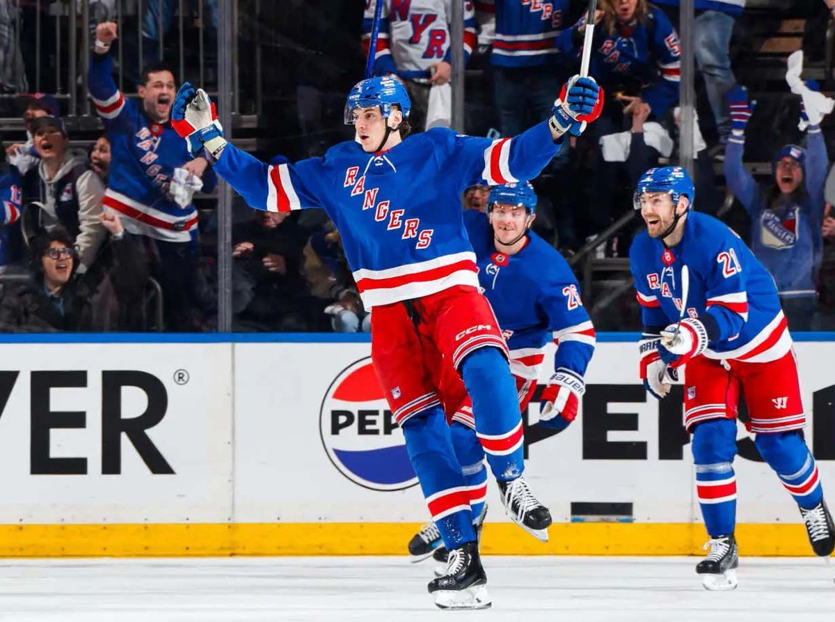 Rangers Kick Off Their Playoffs With A 4-1 Layup Over Punchless Caps buff.ly/4dlbxEb