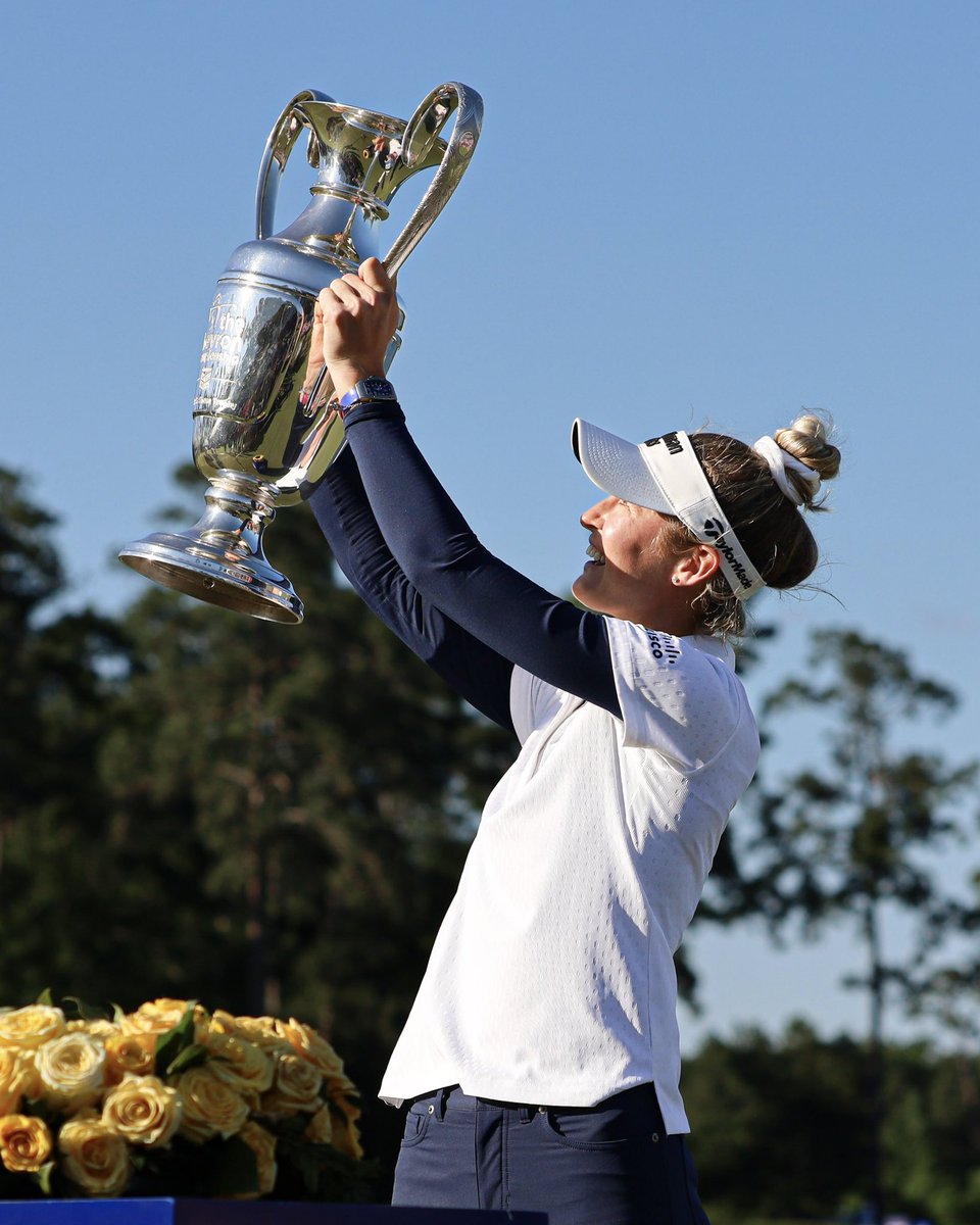 HC_HSA's tweet photo. Nelly Korda is the crowned champion of the @Chevron_Golf! 🏆 https://t.co/lsTwCN2jOT
