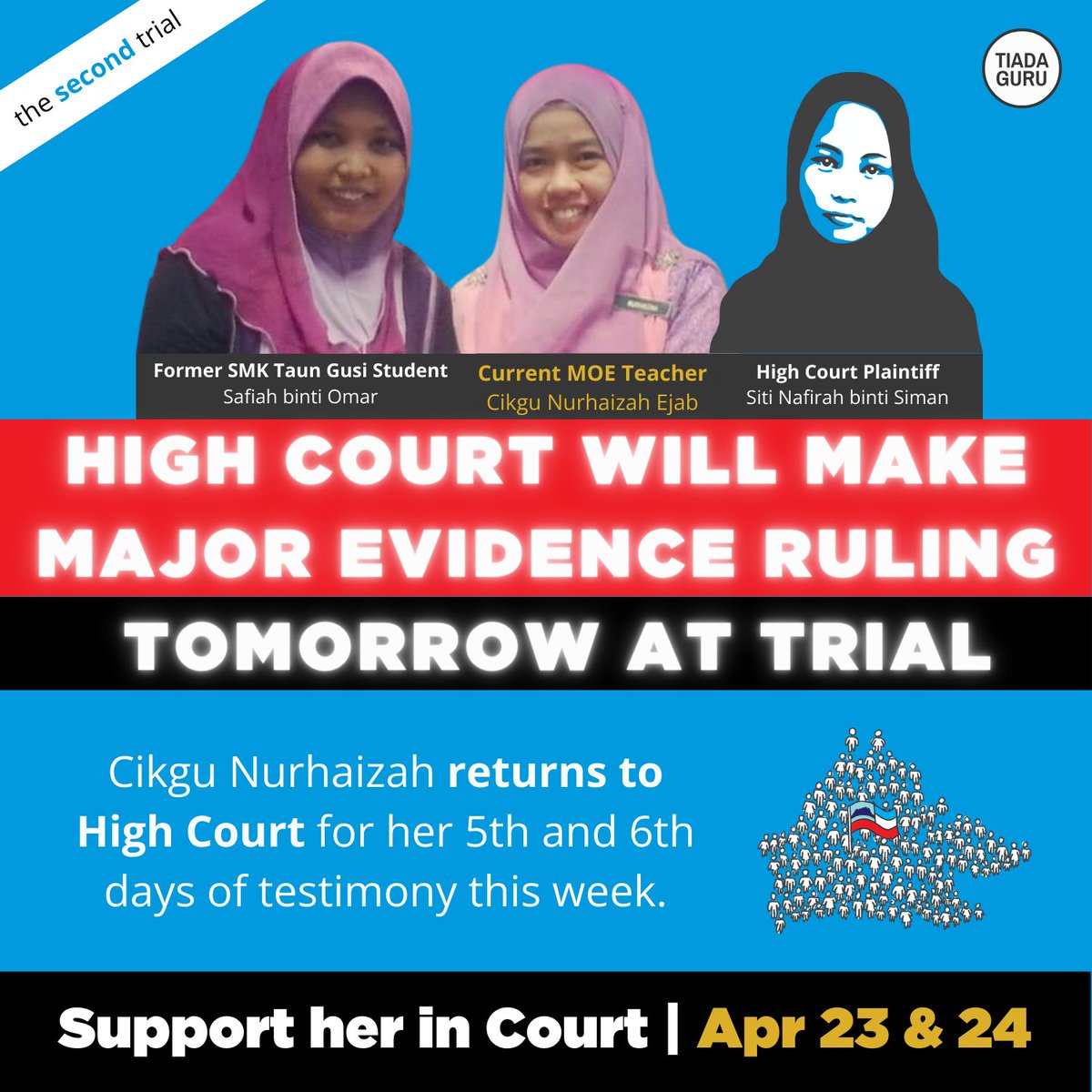 In the next 48 hours, we may learn the root of this scandal. Are the Minister & MOE listening? Some of Cikgu Nurhaizah's testimony: 1️⃣ Principal Suid pushed for fabrications. 2️⃣ Cikgu JJ threatened to murder her. 3️⃣ Cikgu JJ admitted evidence bound for Court was fabricated.💥